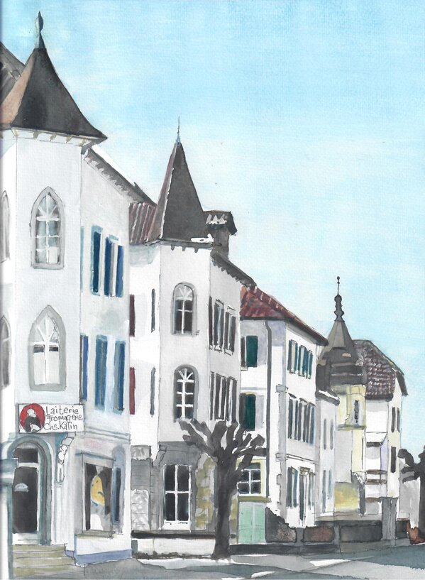 Rue du Doubs (Le Noirmont)