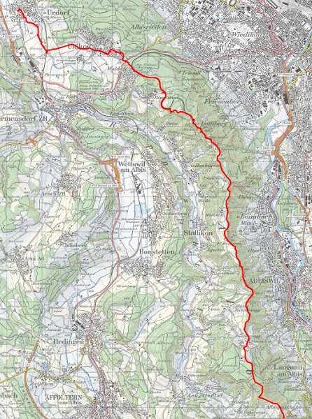 urdorf_albis.jpg - Urdorf - �etliberg - Albispass / 19 km - 5h15