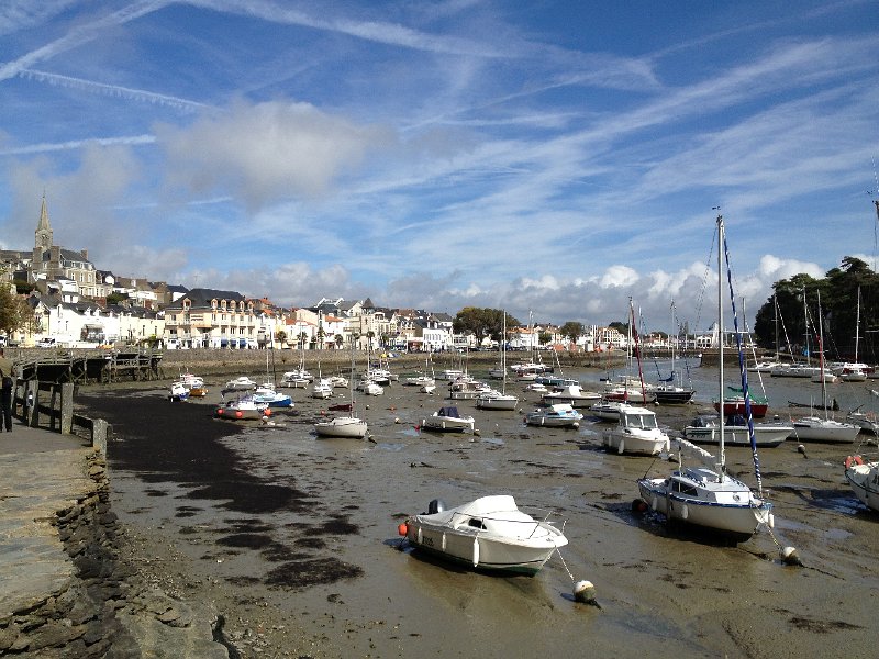 Pornic_port.jpg - Port de Pornic � mar�e basse