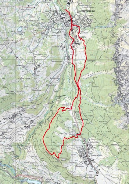 lantsch.jpg - Lenzerheide - Tschividains - Crap la Tretscha - Lantsch ; 13.5 km ; 3h45