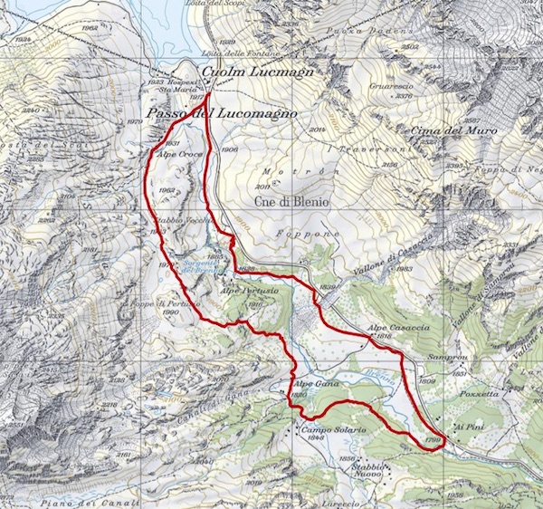 lukmanierrunde.jpg - Rundwanderung: ca. 8 km - 2h30