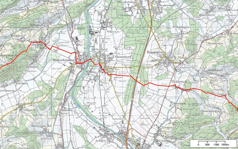 wynigen_muehledorf.jpg - Wynigen (SBB) - Utzenstorf - Buchegg - M�hledorf/SO; 19 km - 5h ; 11. April 2014