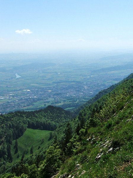 DSCF4053.jpg - Stallflue: Blick nach Grenchen