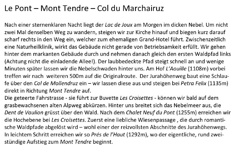 marchairuz1.jpg - Freitag 8. Oktober 2010: Le Pont - Mont Tendre - Col du Marchairuz: 6h30