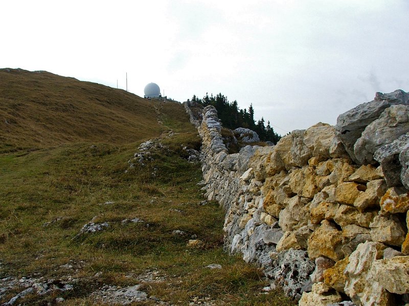 DSCF4850.jpg - Auf dem Gratweg hinauf zum Gipfel