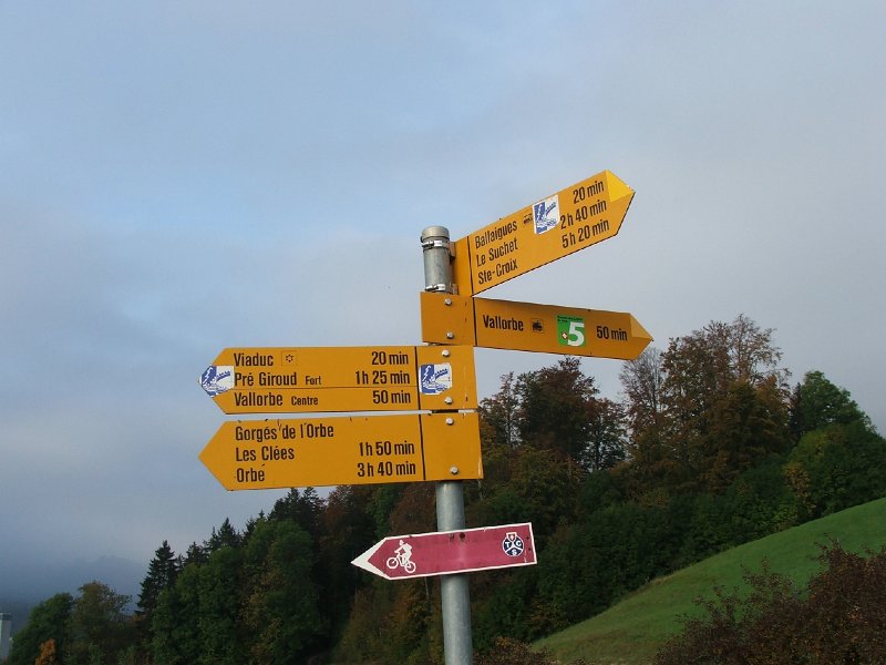 DSCF4765.jpg - Ballaigues - Verzweigung Viaduc oder Jougnenaz