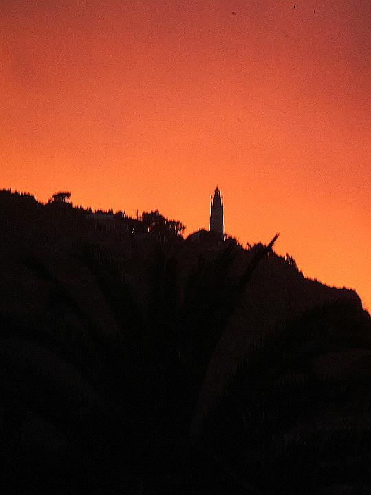 DSCF1969b.jpg - Sonnenuntergang hinter dem Cap Gros