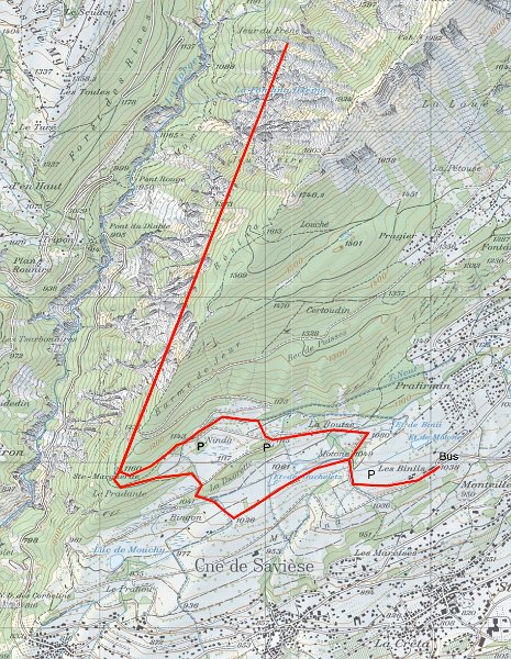 torrentneuf.jpg - Torrent-Neuf oberhalb von Savi�se: www.torrent-neuf.ch