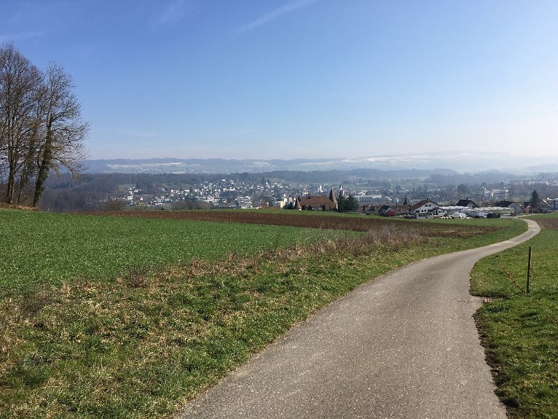 IMG_0999.jpg - Oberhalb von B�blikon: Blick zur�ck ins Reusstal undzum Heitersberg